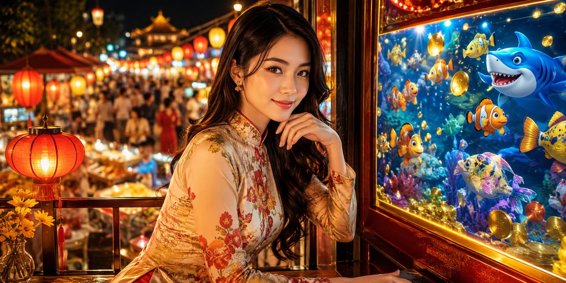 Người Hà Nội chơi game bắn cá trực tuyến bên ly cà phê buổi sáng